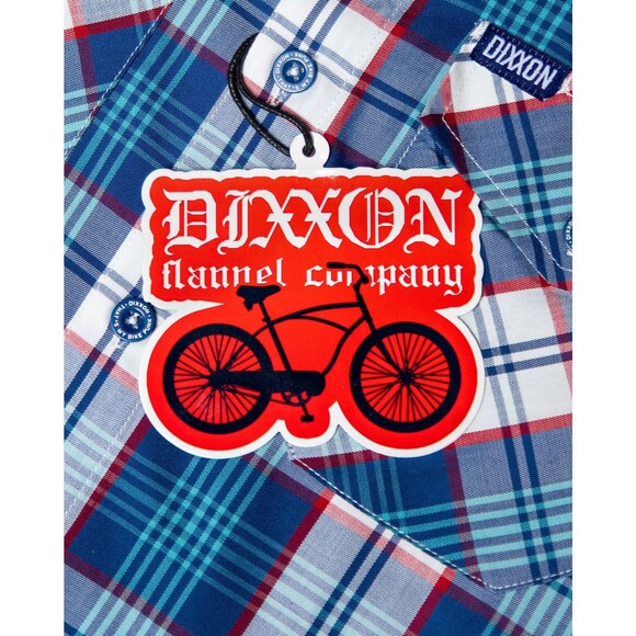 Dixxon Flannel Debo Sz M Bamboo Friday Movie Tribute Lightweight SS New In-Hand! - Picture 3 of 4